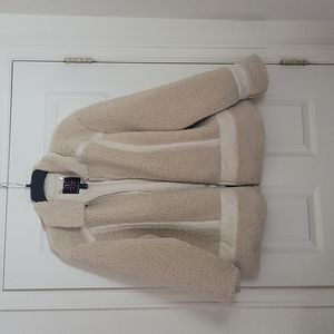 Isaac Mizrahi sheep skin coat